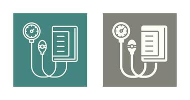 icône de vecteur de jauge de pression artérielle