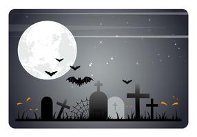 Illustration de fond Halloween Halloween vecteur