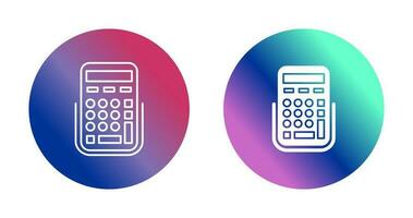 icône de vecteur de calculatrice