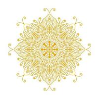 mandala islamique modèle eid décoration illustration vecteur