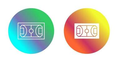 icône de vecteur de terrain de football