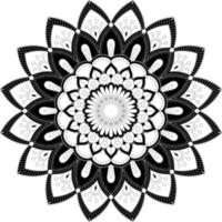 mandala. ethnique décoratif élément. main tiré toile de fond. Islam, arabe, Indien, ottoman motifs. vecteur