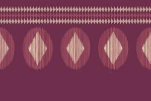 ethnique ikat en tissu modèle géométrique style.africain ikat broderie ethnique Oriental modèle violet violet violet Contexte. abstrait, vecteur, illustration.texture, vêtements, écharpe, décoration, tapis. vecteur