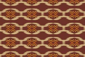 ethnique ikat en tissu modèle géométrique style.africain ikat broderie ethnique Oriental modèle motif marron Contexte. abstrait,vecteur,illustration.texture,vêtements,scraf,décoration,tapis,soie. vecteur