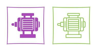 icône de vecteur de moteur électrique