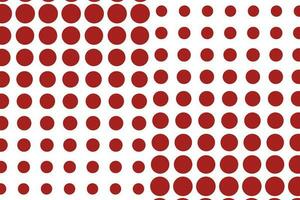 Facile abstrait jointes rouge du vin polka point modèle sur blanc Contexte vecteur