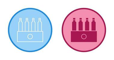 pack unique d'icône de vecteur de bières