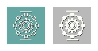 icône de vecteur de processus automatisé