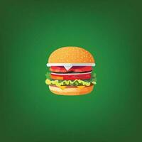 Burger vecteur illustration.