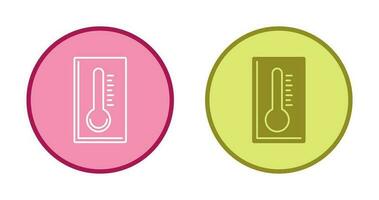 icône de vecteur de thermomètre