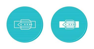 icône de vecteur de ceinture