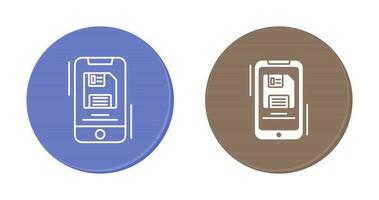 icône de vecteur de fichier de sauvegarde