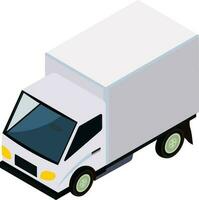 3d icône de livraison camion. vecteur