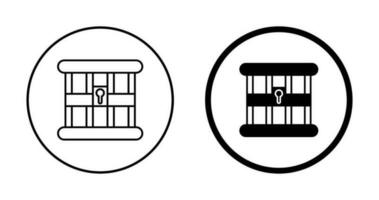 icône de vecteur de prison