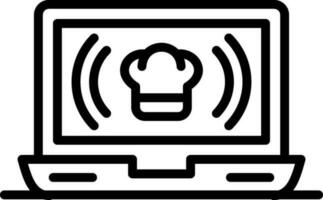conception d'icône de vecteur de cuisine