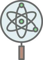 conception d'icône de vecteur de physique