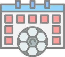 conception d'icône de vecteur de calendrier