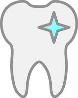 conception d'icône de vecteur de dents