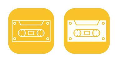 icône de vecteur de cassette