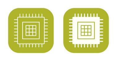icône de vecteur de processeur
