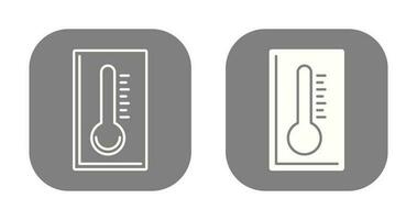 icône de vecteur de thermomètre