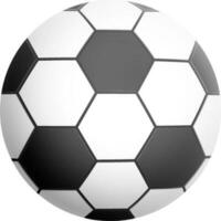 Football fabriqué par gris et blanc couleur. vecteur