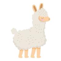 dessin animé animal mouton vecteur
