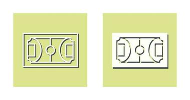 icône de vecteur de terrain de football