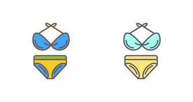 icône de vecteur de bikini