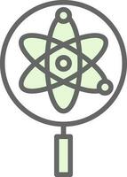 conception d'icône de vecteur de physique