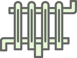 conception d'icône de vecteur de radiateur