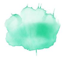 splash aquarelle verte vecteur