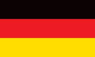 drapeau officiel de l'Allemagne vecteur