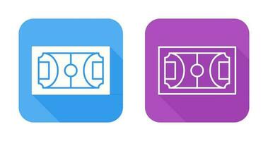 icône de vecteur de terrain de football