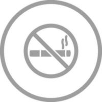 arrêter de fumer icône vecteur