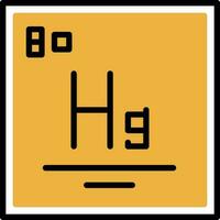 conception d'icône de vecteur de mercure