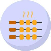conception d'icône de vecteur de barbecue