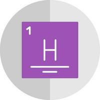 hydrogène vecteur icône conception