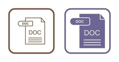 icône de vecteur de document