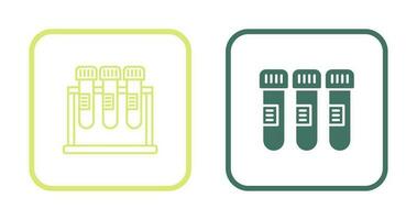 icône de vecteur de tube à essai