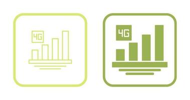 icône de vecteur 4g