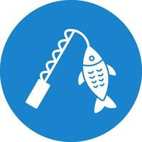 conception d'icône de vecteur de pêche