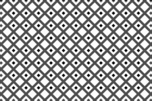 noir et blanc rhombe la grille modèle. mosaïque carrés vecteur Contexte.