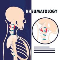 rhumatologie squelette humain vecteur