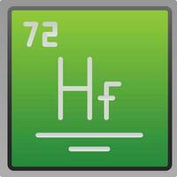hafnium vecteur icône conception