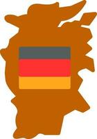 Allemagne vecteur icône conception