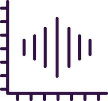 conception d'icône de vecteur de fréquence