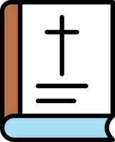 église livre vecteur illustration sur une background.premium qualité symboles.vecteur Icônes pour concept et graphique conception.