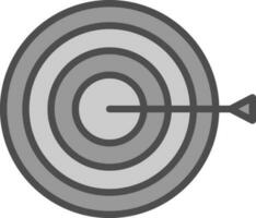 conception d'icône de vecteur cible