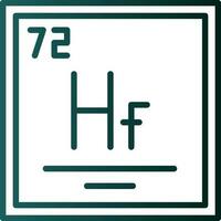 hafnium vecteur icône conception